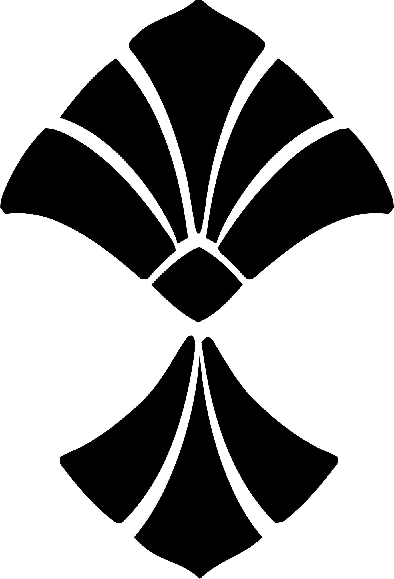 Fallout Clipart Black And White - Jefferson Hospital Logo Ahn (1492x2104), Png Download