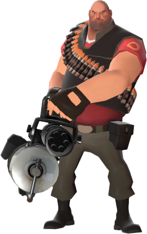 Team Fortress 2 Png - Heavy Team Fortress 2 (300x479), Png Download
