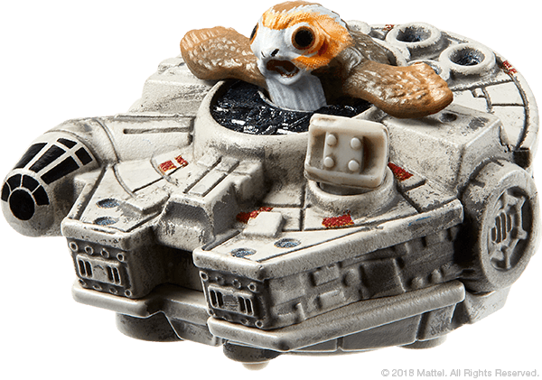 This Special Edition Hot Wheels Puts The Porg In The - Hot Wheels Sdcc 2018 (600x421), Png Download