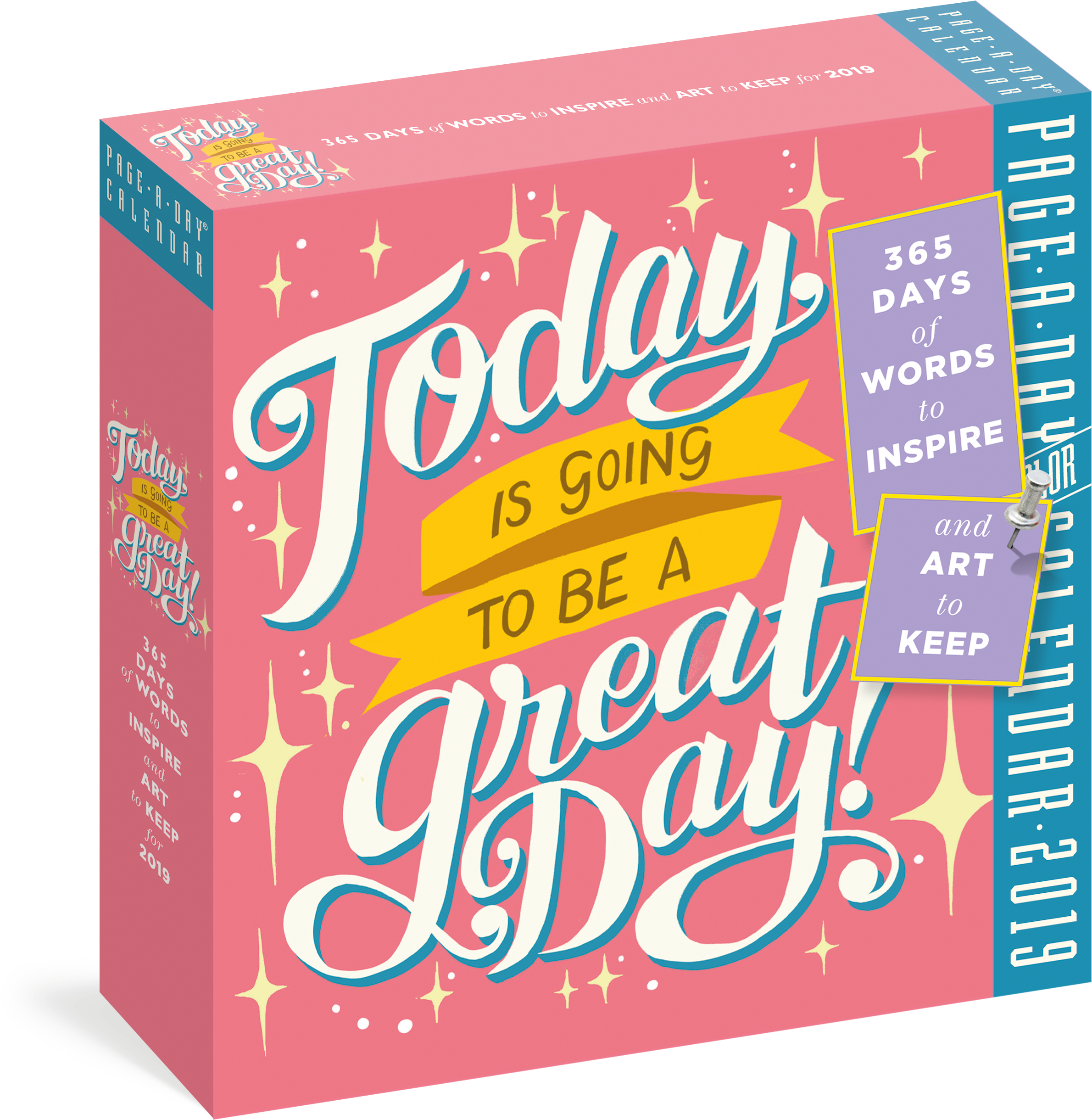 9781523502813 3d V=1537390857 - Today Is Going To Be A Great Day! Page-a-day Calendar (2550x2550), Png Download