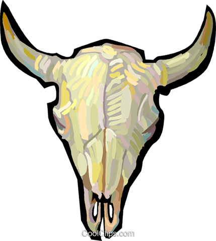 Bull Skull - Cranio De Boi Png (429x480), Png Download