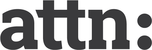 Attn Logo - Calligraphy (612x281), Png Download