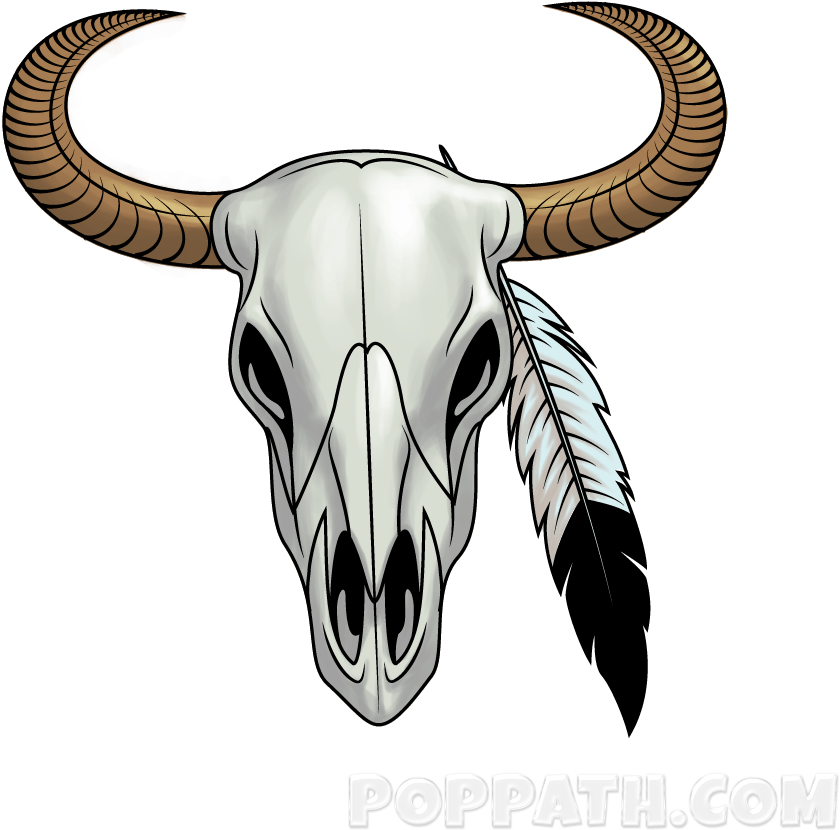 Play Slideshow - Skull (1000x1000), Png Download