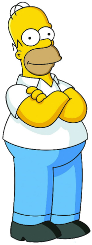 Homer Simpson - Tomodachi Life Qr Code Homer Simpson (300x500), Png Download
