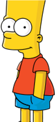 Bart Homer Simpson - Bart Simpsons (400x400), Png Download