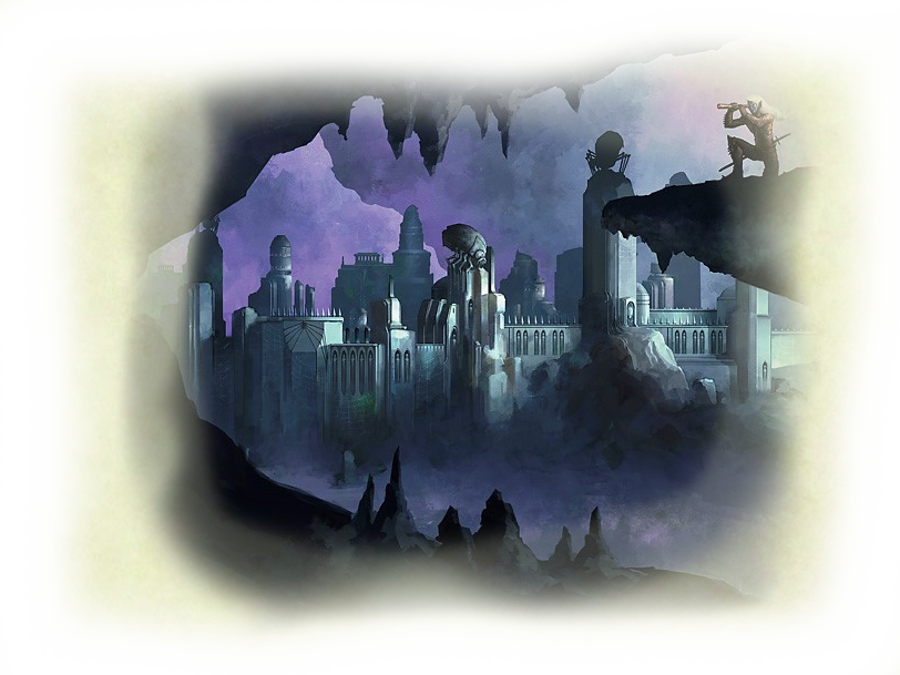 Vhardus Made His Way To The Surface World, Taking Refuge - Underdark Fanart (812x609), Png Download