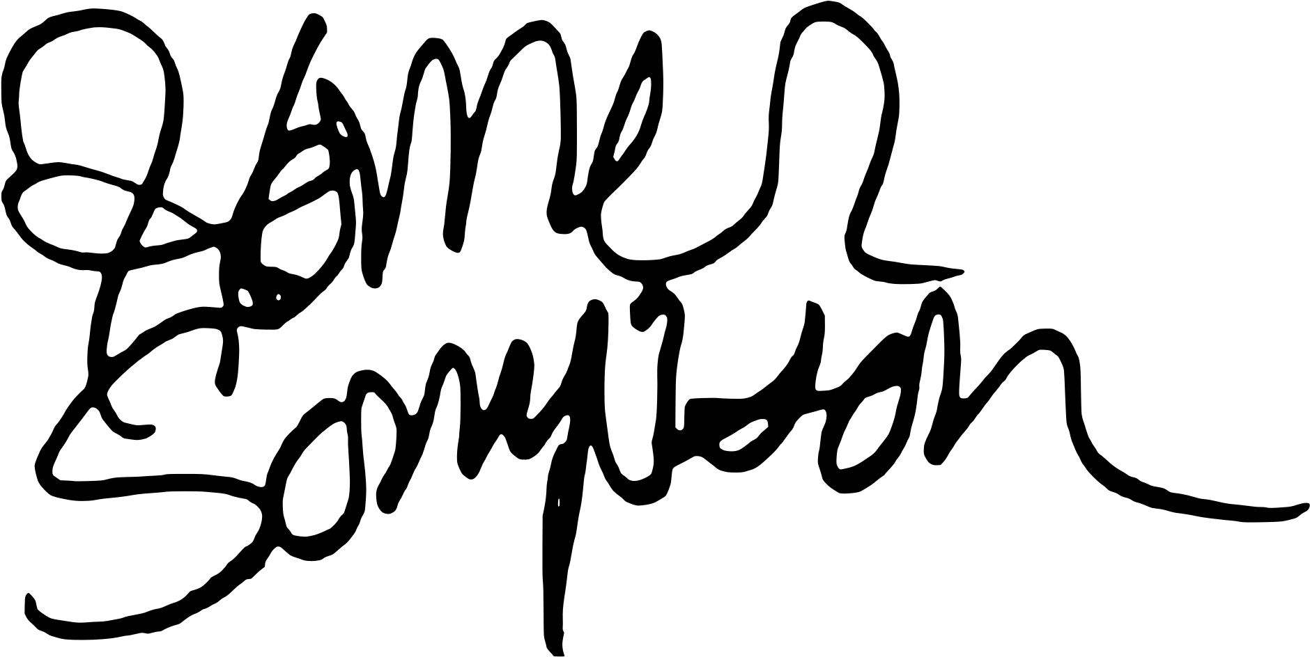 Open - Homer Simpson Signature (2000x985), Png Download