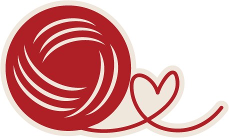 Ball Of Yarn Svg File Yarn Svgs Yarn Svg Files Free - Cute Ball Of Yarn (458x276), Png Download