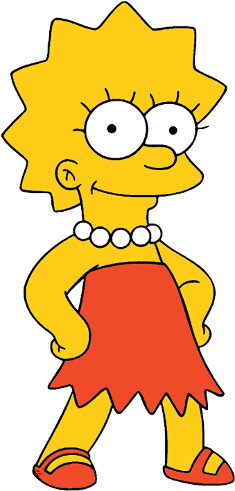 Clip Art Bart Jumps Photo - Lisa Simpson Pregnant (349x713), Png Download