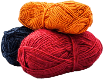 Different Colours Of Wool - Yarn (400x400), Png Download
