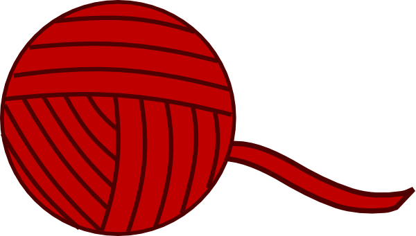 Yarn Ball Clipart (600x341), Png Download