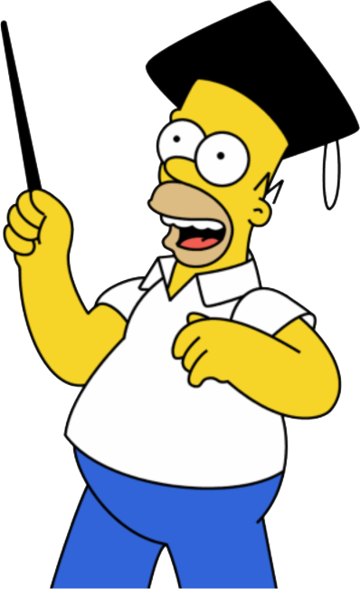 Dez Frases De Homer Simpson - Homer Simpson (398x650), Png Download