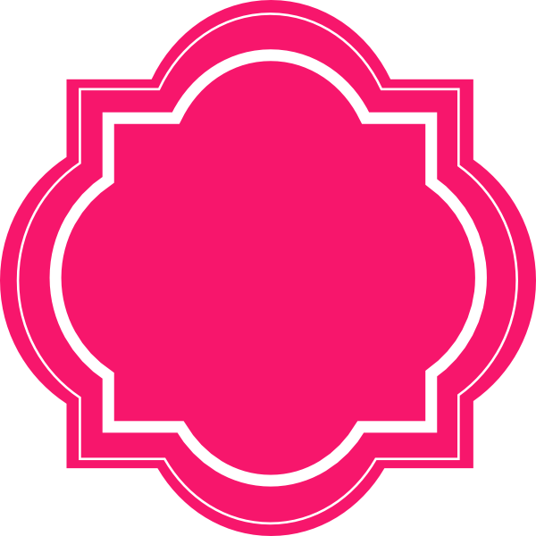 Pink Label Clip Art - Easy Treaty Of Paris Drawing (600x600), Png Download