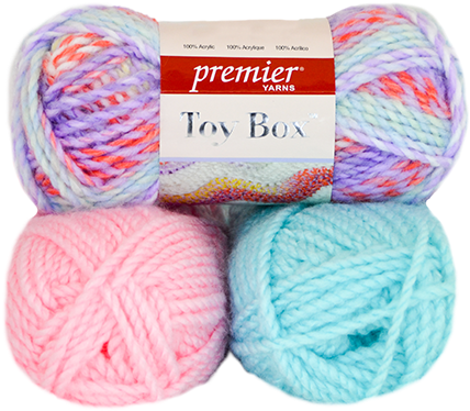 Premier® Toy Box™ Yarn - Premier Toy Box Yarn (800x530), Png Download