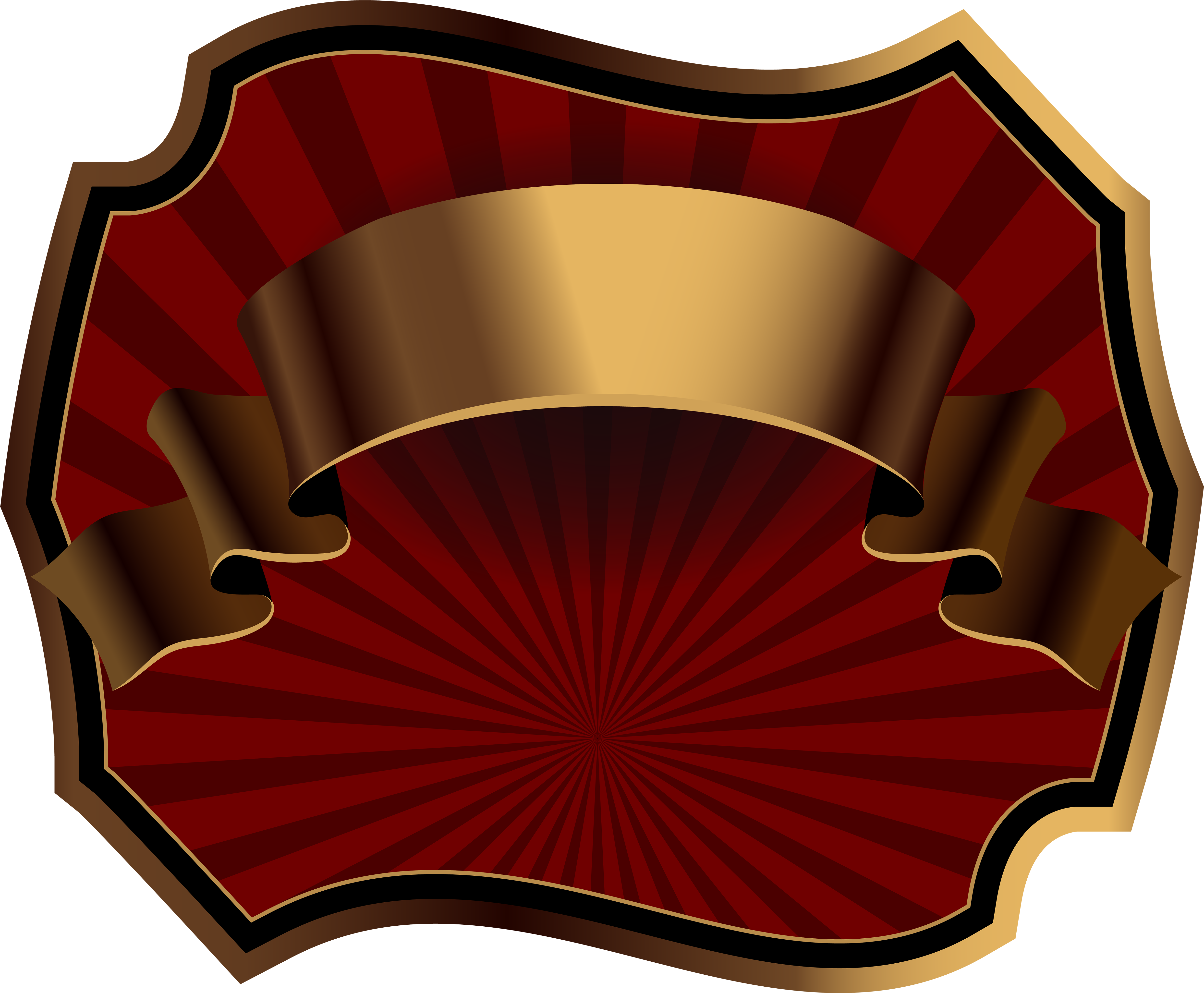Free Fancy Tag Template Png - Luxury Frames Red Png (5000x4123), Png Download