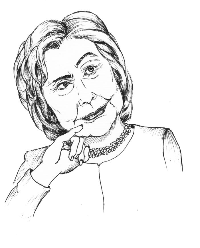 Hillary Clinton Just Panders To Her Audience The Vermont - Drawing (787x900), Png Download