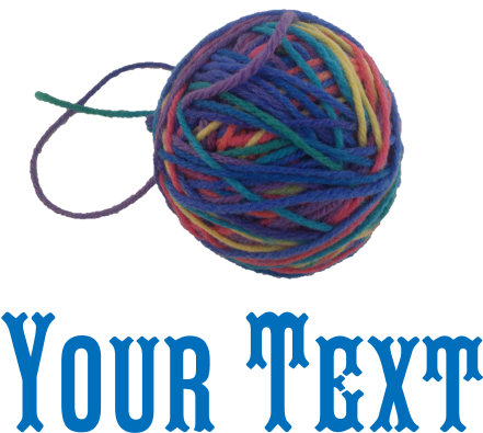 Yarn Ball Pillow Case (700x700), Png Download