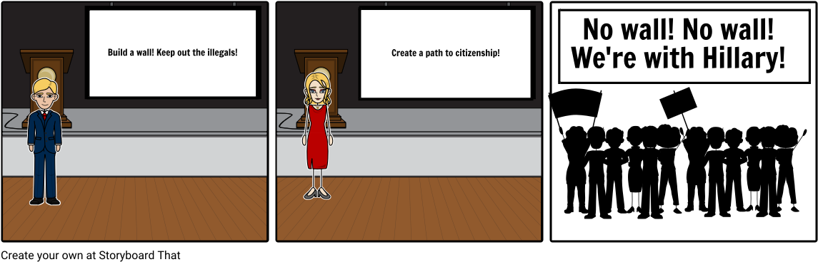 Immigration Issue - Hillary Clinton - T Mobile (1164x385), Png Download
