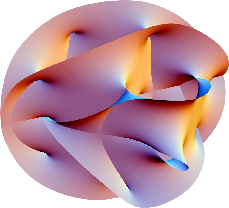 Your Local Calabi-yau Manifold - Calabi Yau Manifold (840x840), Png Download