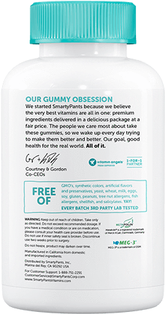 Prenatal Complete - Smarty Pants Adult Complete 180 Gummies (440x587), Png Download
