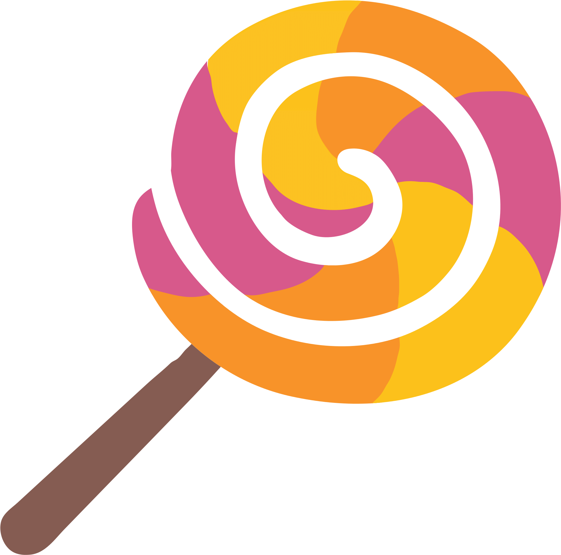 Icons Logos Emojis - Lollipop Emoji Transparent Background (2000x2000), Png Download
