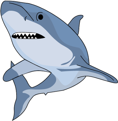 When Fans Use - Shark Emoji Png (458x470), Png Download