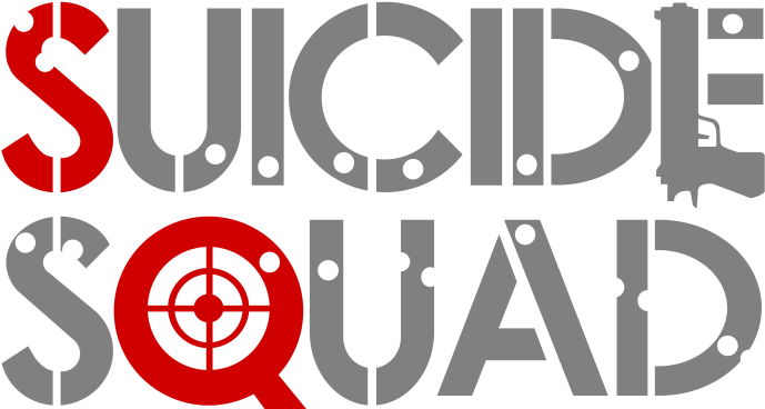 Suicide Squad (1) - Big 20x32 Inch Suicide Squad Decal (700x374), Png Download