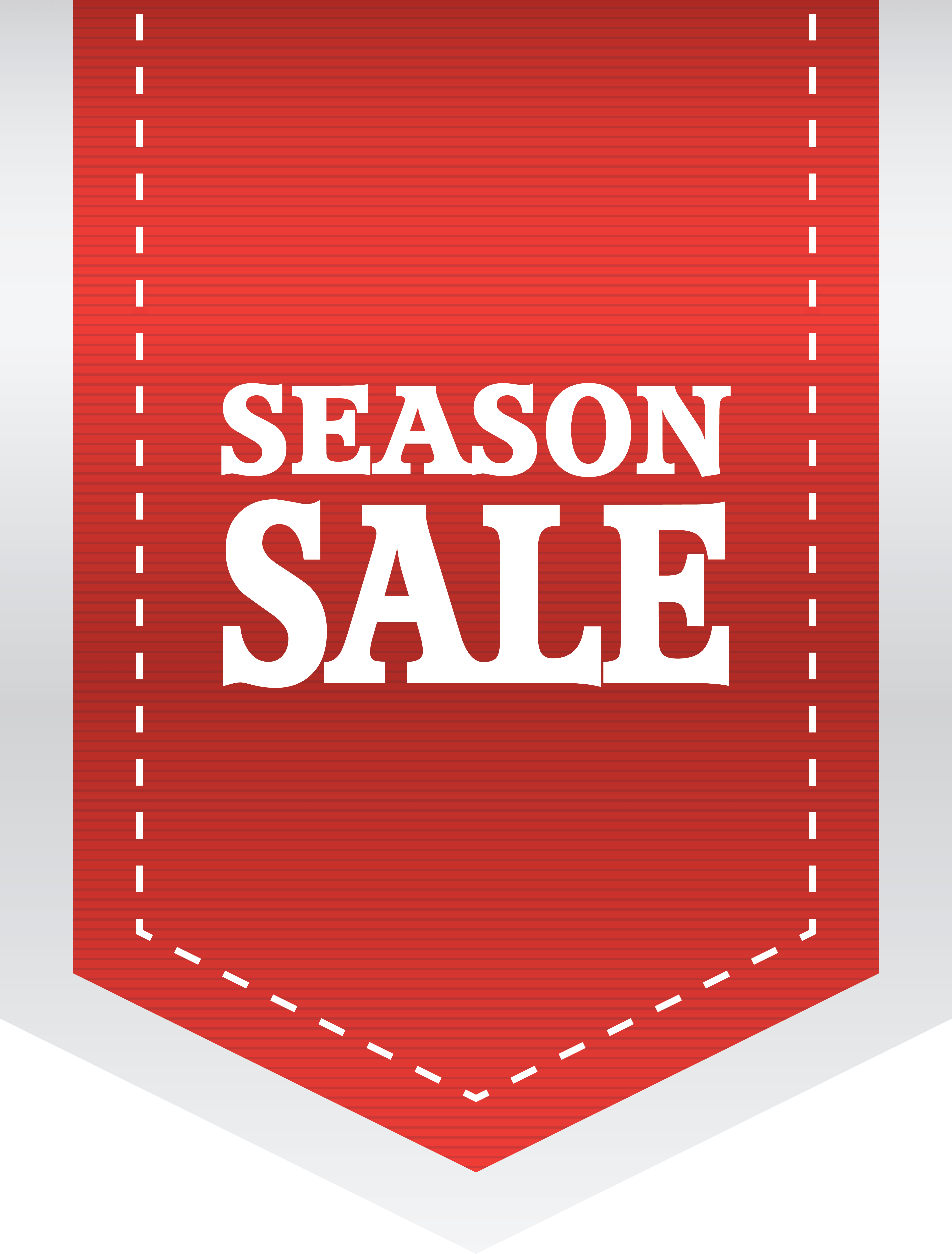 Red Season Sale Label Png Clipart Picture - Red Season Sale Label Png (5055x6452), Png Download