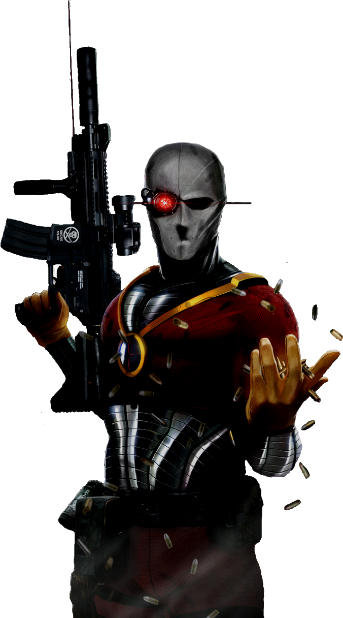 Suicide Squad Comic Book Reviews - Deadshot Png (800x1215), Png Download