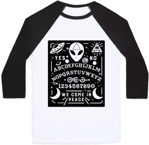 Occult Alien Ouija Board - T Shirt Porco Rosso (484x484), Png Download