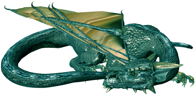 Green Dragon Png Images, Free Drago Picture - Dragon (1024x768), Png Download