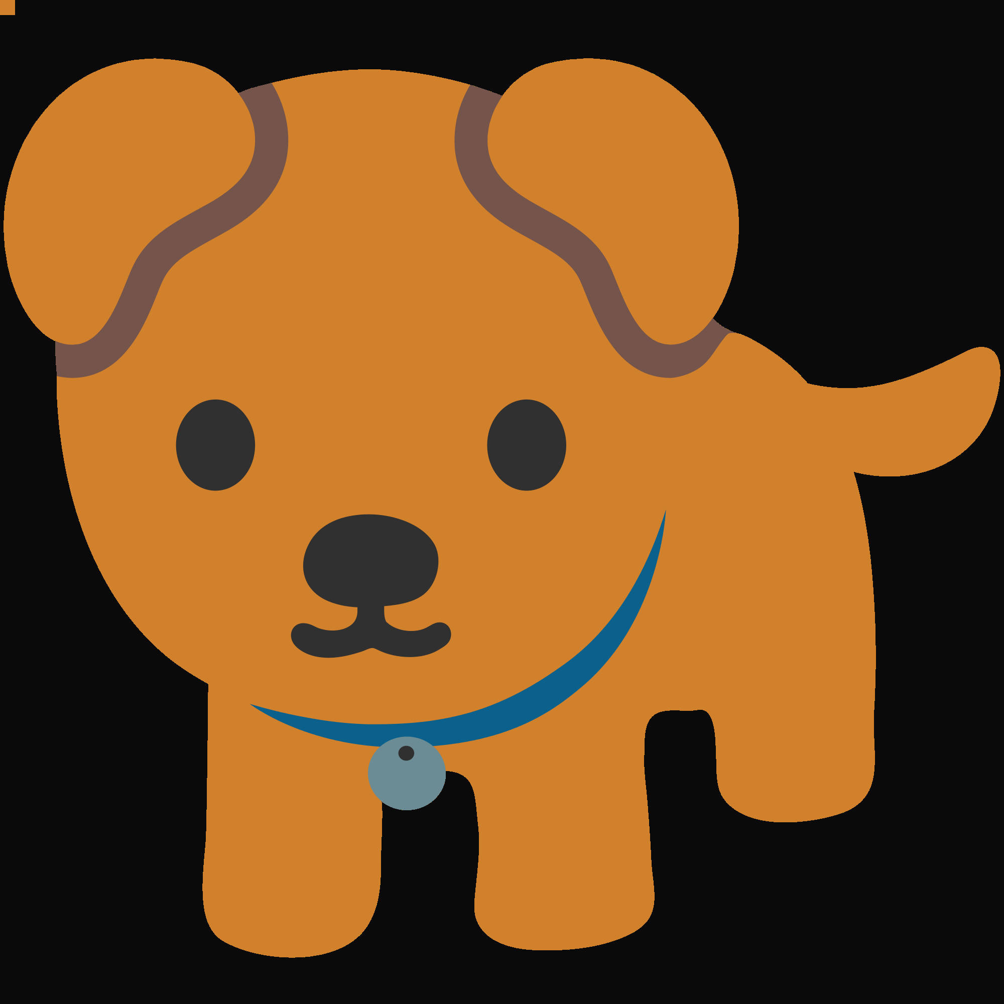 Emoji Moon Transparent Png Moon Emoji Clipart - Dog Png (2000x2000), Png Download