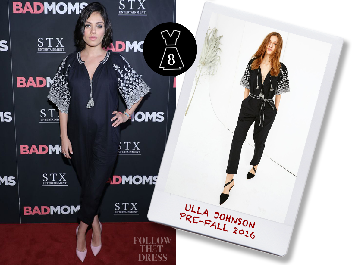 Mila Kunis In Ulla Johnson Pre-fall - Bad Moms (1168x880), Png Download
