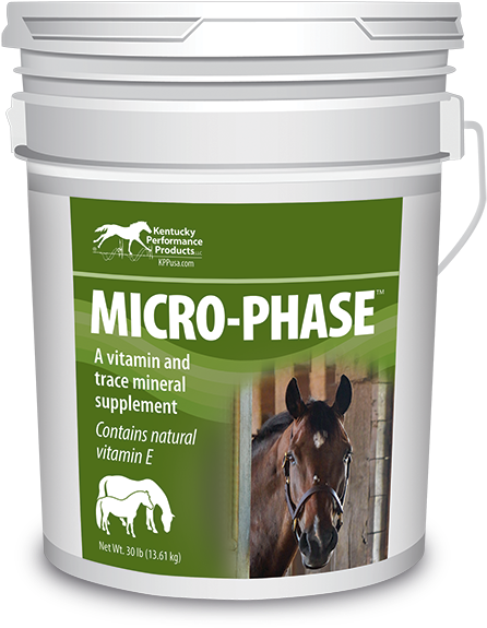 Micro Phase Vitamin Mineral Supplement Horses - Kentucky Performance Products Micro-phase 30 Pounds (600x600), Png Download