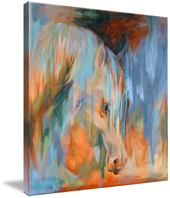 Brave Art - Painting (557x650), Png Download