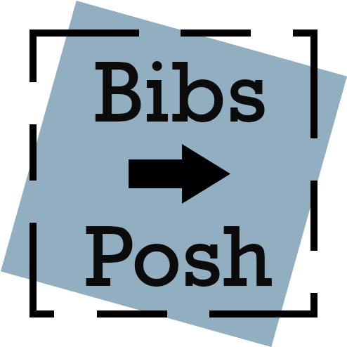 Bibs To Posh Logo - Poster (500x500), Png Download