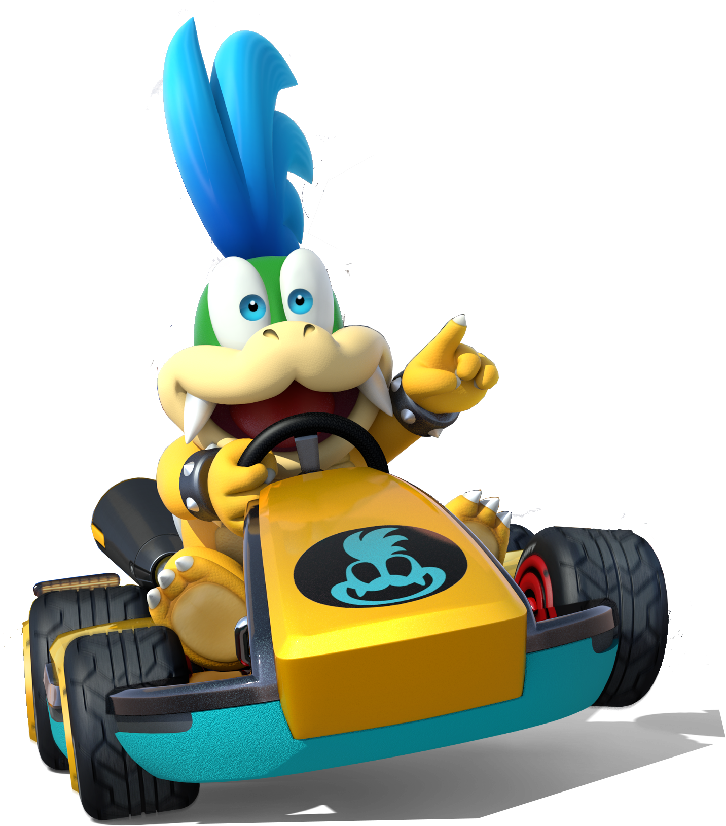 Nintendo Mario Kart, Mario Wii, Mario Kart 8, Mario - Larry Mario Kart 8 Deluxe (732x818), Png Download