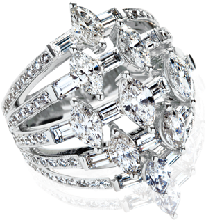 Image Result For Crivelli Jewelry - Engagement Ring (390x400), Png Download