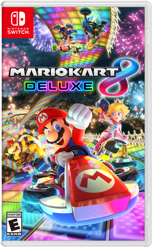 Mario Kart 8 Deluxe Box Art - Mario Kart 8 Deluxe Nintendo Switch (640x480), Png Download