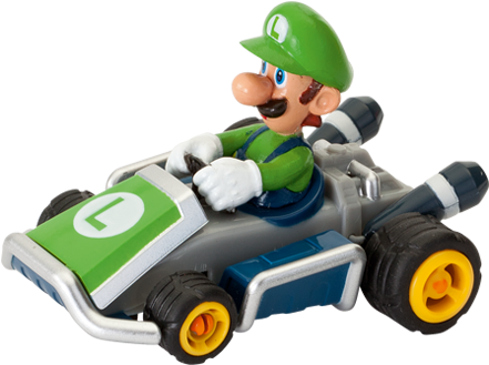 Mario Kart 8 "luigi" - Mario Kart Ds Toy (460x329), Png Download
