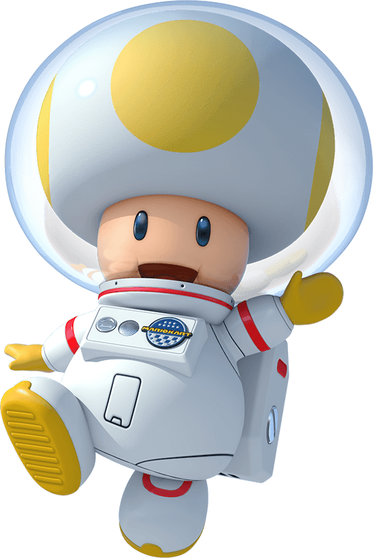 Their Favourite Memories Of The Mario Kart Franchise - Yellow Toad Mario (544x813), Png Download