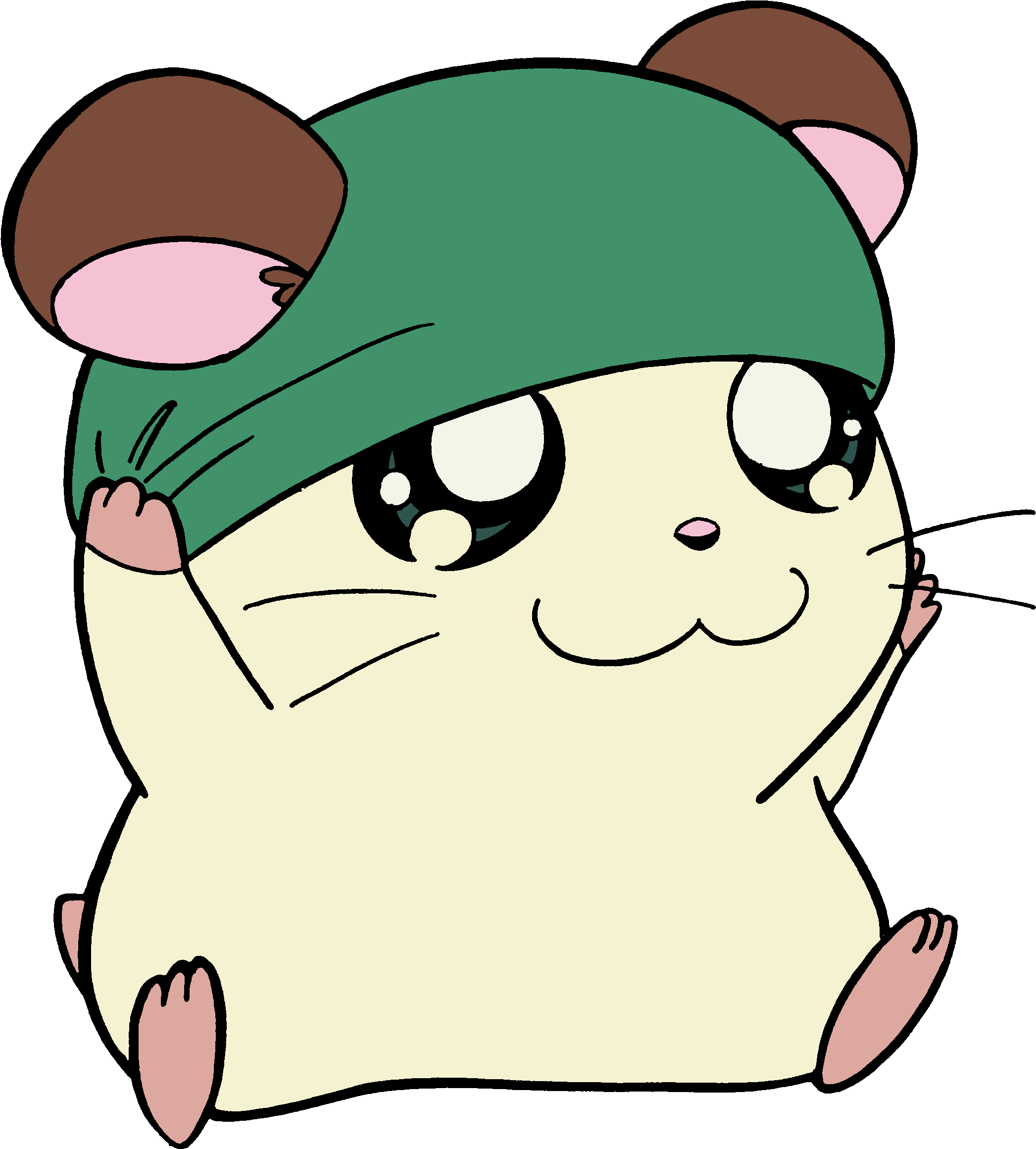 The Hamtaro Wiki - Coloring Book (2288x2472), Png Download