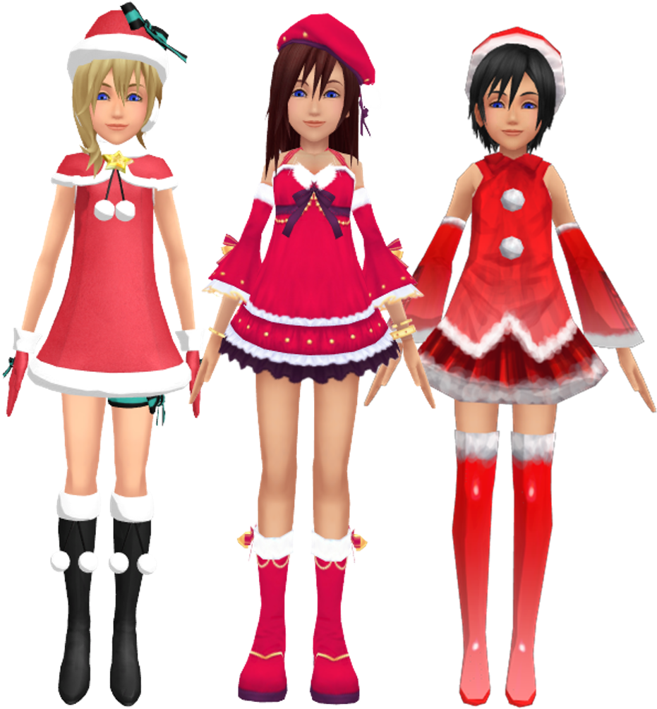 The Girls Of Kingdom Hearts Fond D'écran Called - Doll (1126x1032), Png Download