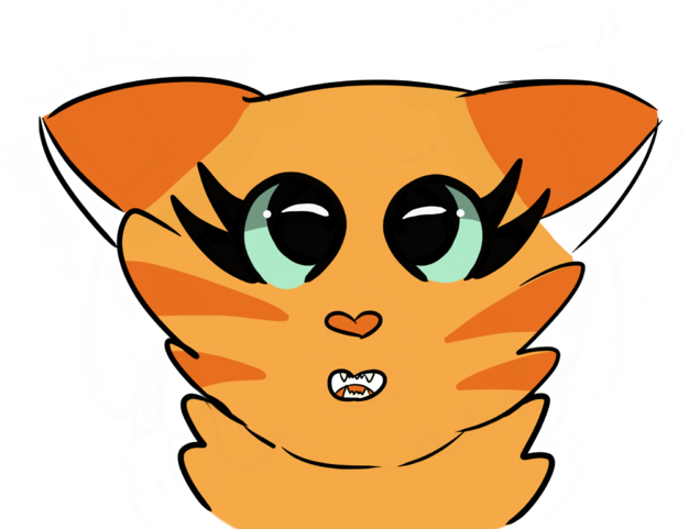 File - Gingerpaw - Cartoon (640x480), Png Download
