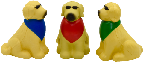 Cool Dog - Figurine (500x257), Png Download