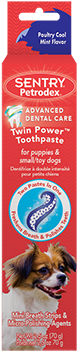 51080 Img P004908 1 Web Med - Petrodex Twin Power Toothpaste For Puppies & Small (322x376), Png Download