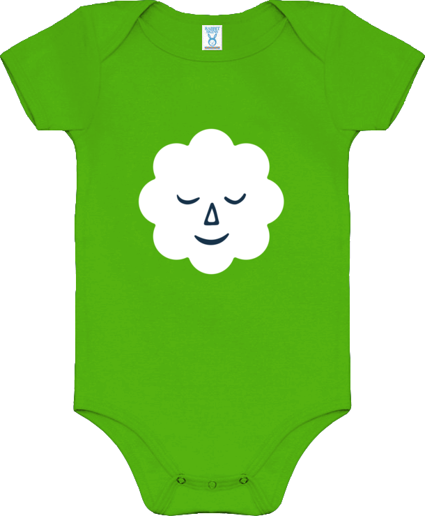 Stop, Breathe & Think Cloud Onesie - Infant Bodysuit (610x740), Png Download