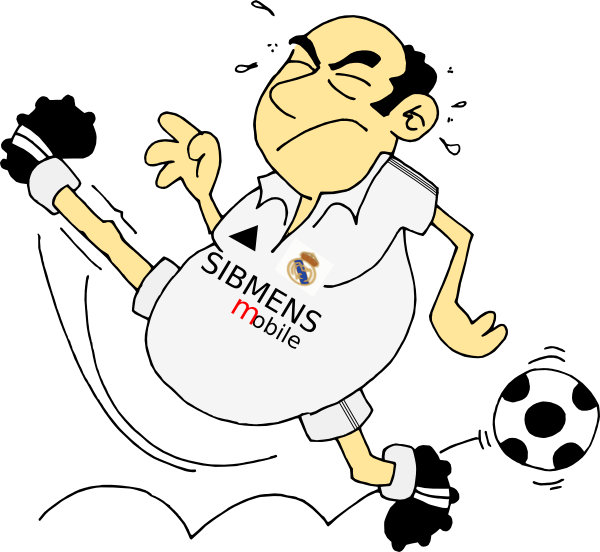 Soccer Clipart Vector Clip Art Free Clipart Images - Can T Play Soccer (600x552), Png Download