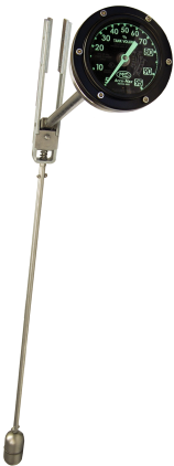 4" Glow Dial - Wall Clock (319x480), Png Download