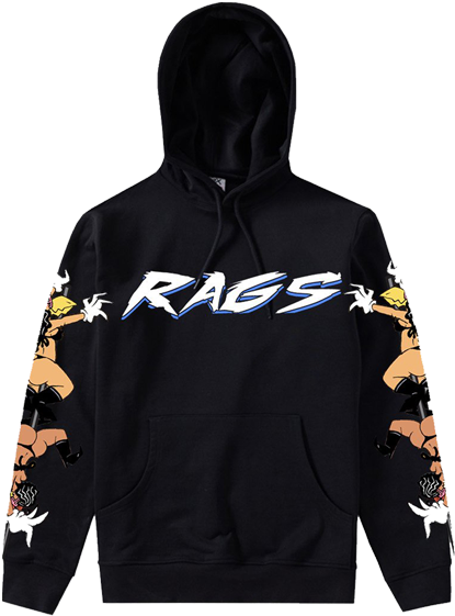 Rags Hoodie - Close - Hoodie (600x600), Png Download